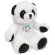 Peluche personalizable Penny osito panda con sudadera ideal para sublimación Blanco detalle 4