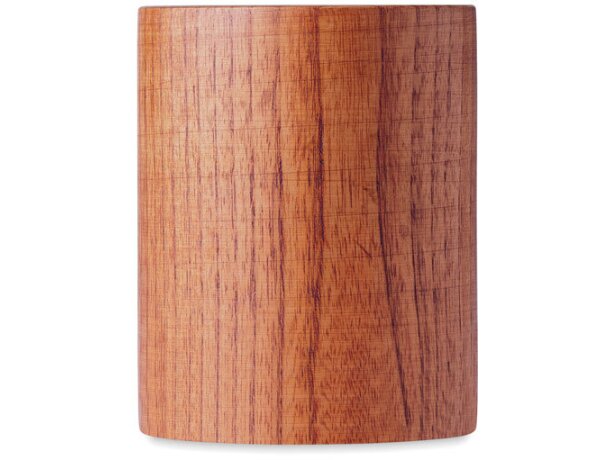 Taza con logo madera de roble Travis Madera detalle 1