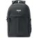 Mochila infantil personalizada Siena RPET 600D con bolsillo exterior Negro detalle 6