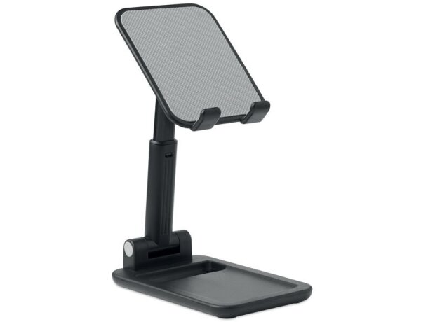 Soporte móvil plegable de sobremesa Foldhold Negro detalle 1