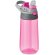 Botella de Tritán™ 450ml Shiku para deporte personalizada personalizada rosa transparente