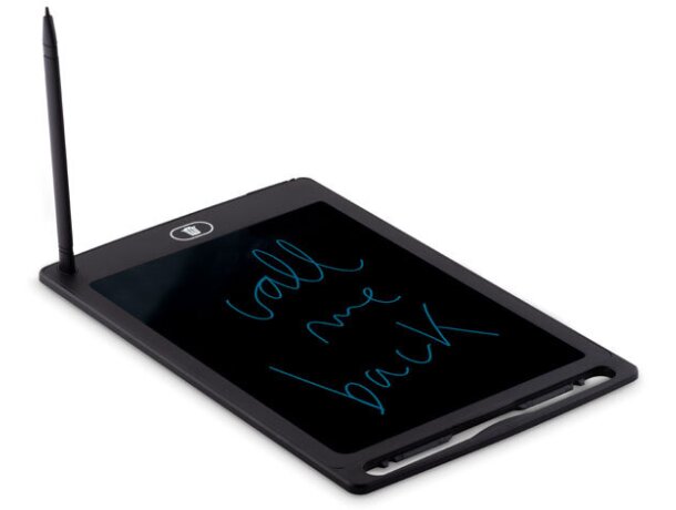 Tablet de escritura lcd 8,5&quot; personalizado de plástico Black Negro detalle 3