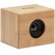 Altavoces con estilo Yista: bambú y carga inalámbrica de 10W Madera detalle 4