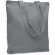 Bolsa ecológica asas largas algodón 270 g/m2 Rassa Coloured Gris claro