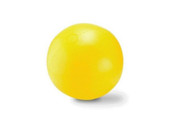 Pelota de playa con logotipo Play hinchable PVC colores sólidos 40 cm