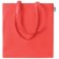 Bolsas reciclables con EcoTote asas largas non woven 100 gr/m² Rojo