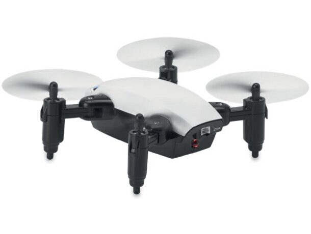 Dron Plegable Inalámbrico Blanco detalle 2