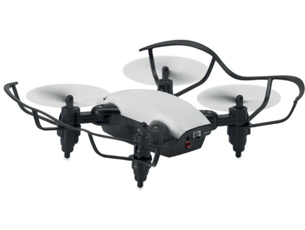 Dron Plegable Inalámbrico Blanco detalle 3