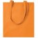 Bolsas de algodón personalizables Cottonel Colour ++ asas largas algodón 180 gr/m&#xB2; Naranja