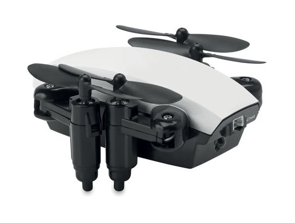 Dron Plegable Inalámbrico Blanco detalle 1