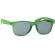 Gafas de sol con logotipo Macusa clásicas elegantes montura RPET UV400 Verde transparente