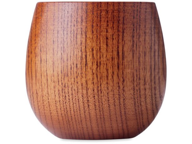 Vaso de madera de roble Ovalis Madera detalle 1