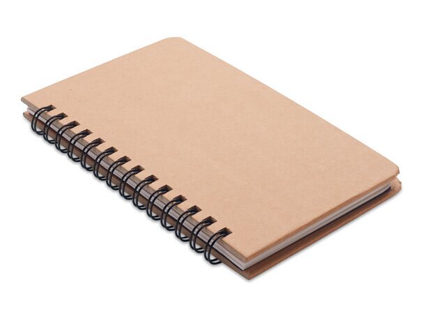 Libreta pino Grownotebook™ con logo