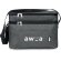 Bolsa nevera promocional Icecube RPET 600D con doble compartimento aislado Negro detalle 2