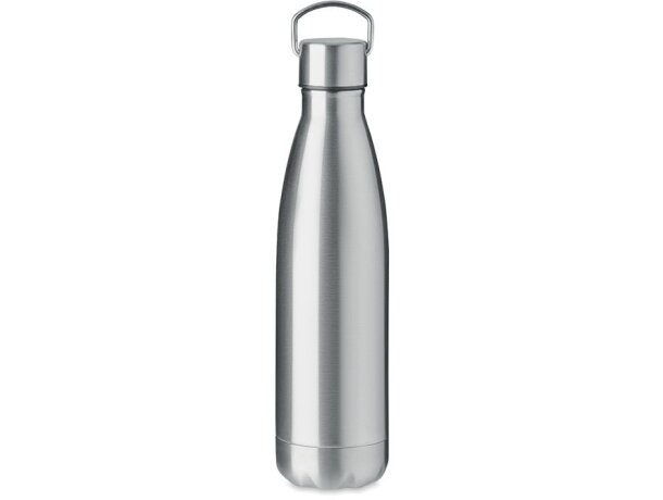 Botella termo personalizada Arctic acero inoxidable doble pared 500ml Plateado mate detalle 2