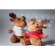 Peluches bordados personalizable Rudolph con sudadera con capucha Rojo detalle 4