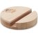 Soporte móvil personalizado de madera Grow Round Stand Madera detalle 2