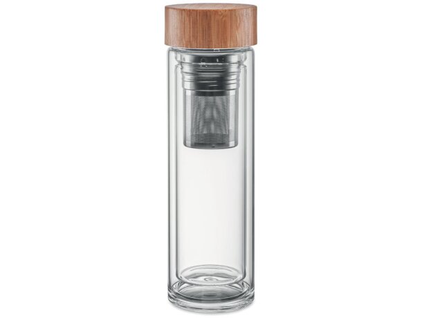 Botella De Vidrio Doble Pared personalizada