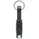 Llaveros con cable de carga originales metal KEY C Negro detalle 2