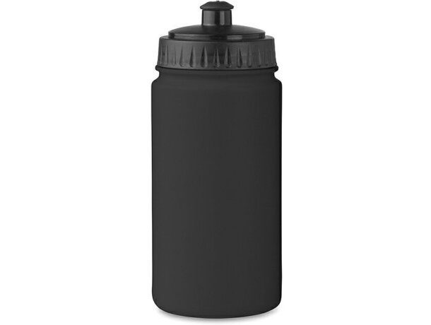 Bidón deportivo botellín básico personalizado personalizado negro