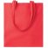 Bolsas de algodón personalizables Cottonel Colour ++ asas largas algodón 180 gr/m&#xB2; Rojo