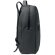 Mochila infantil personalizada Siena RPET 600D con bolsillo exterior Negro detalle 5