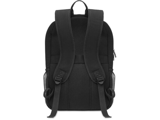 Mochilas para ordenador personalizadas Eiri para portátil de 15'' canvas 340 gr/m² Negro detalle 1