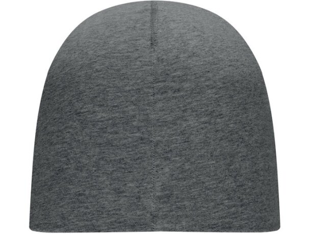 Gorro de lana personalizado Lighty unisex algodón 95% spandex 5% Gris oscuro detalle 11