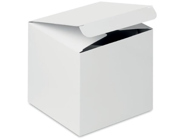 Caja para tazas cartón BOX Blanco detalle 2