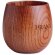 Vaso de madera de roble Ovalis Madera detalle 4