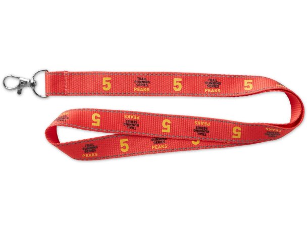 Lanyard con hilo reflectante