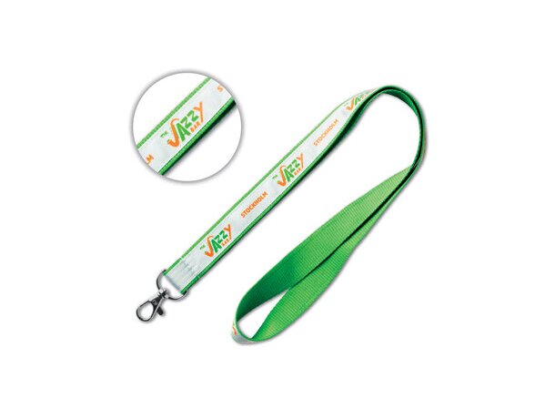 Lanyard poliéster con acabado satín