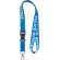 Lanyard satinado con hebilla