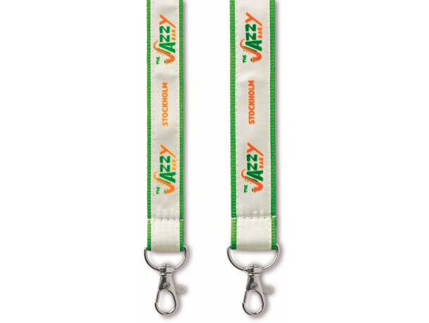 Lanyard poliéster con acabado satín