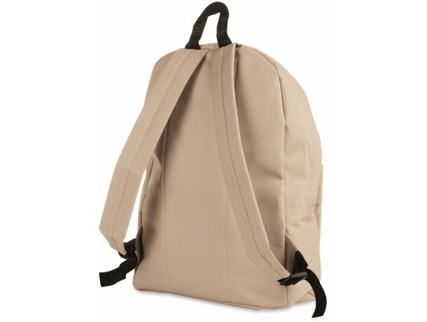 Mochila de 600d beige personalizado