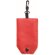 Bolsa de compra plegable 210d rojo