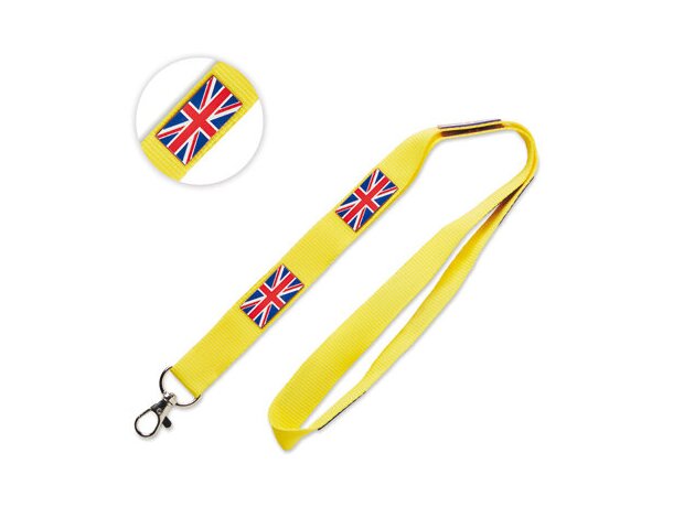 Lanyard de poliéster impreso en 3d