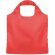 Bolsa de compra plegable 210d rojo