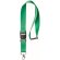 Lanyard satinado con hebilla