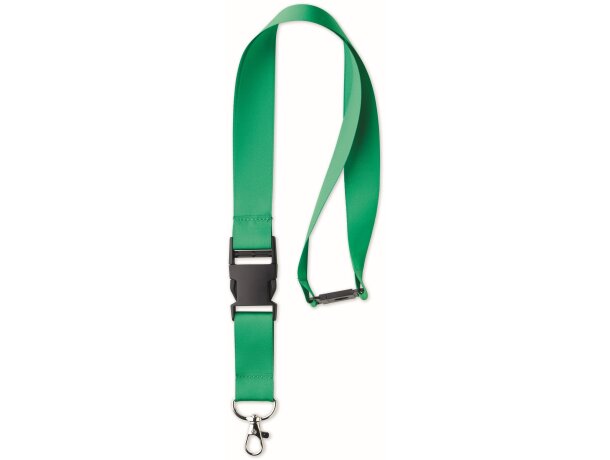 Lanyard satinado con hebilla