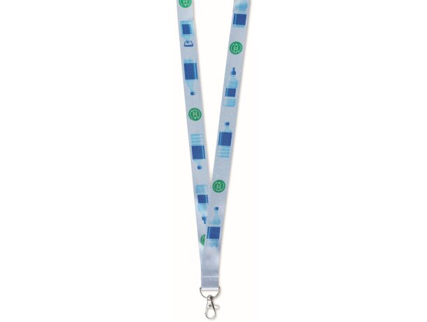 Lanyard de pet reciclado para sublimación. grabado