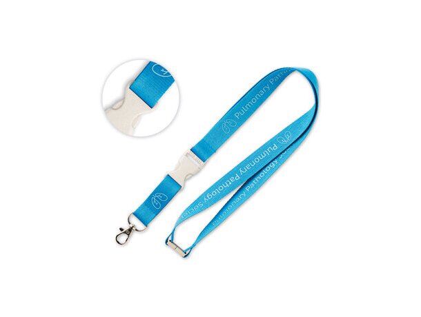 Lanyard de fibra de maíz con hebilla