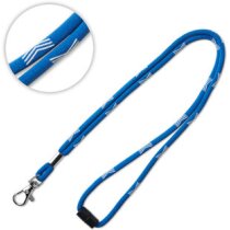 Lanyard cilíndrico tejido