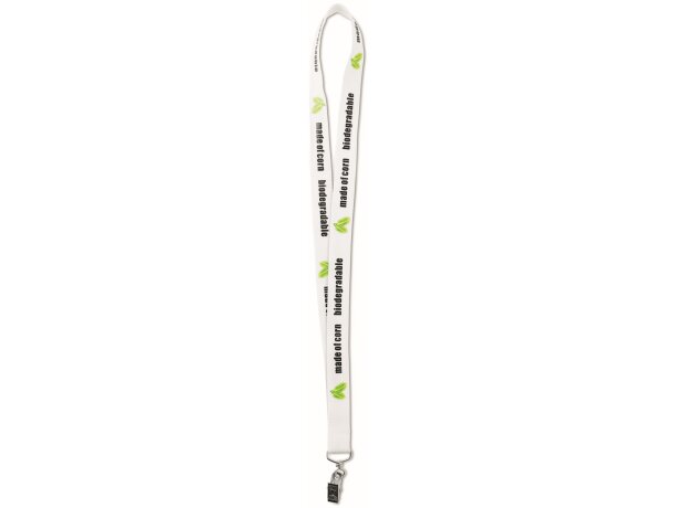 Lanyard de fibra de maíz