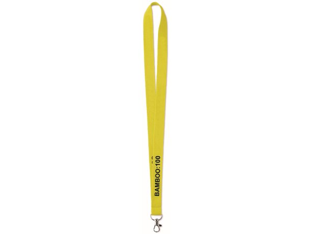 Lanyard de bambú