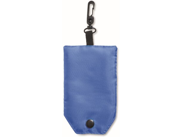 Bolsa de compra plegable 210d azul claro