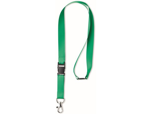 Lanyard satinado con hebilla