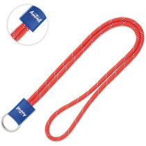 Lanyard redondo con etiqueta de pvc