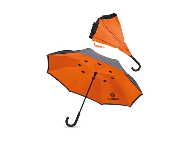 Paraguas antiviento de fabricación especial