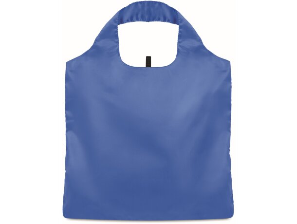 Bolsa de compra plegable 210d azul claro